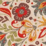 Tapestry Large White Flower