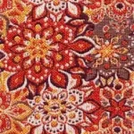 Tapestry Orange Flower